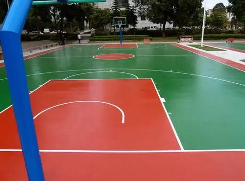 金华球场地面翻新,裂缝修重要性